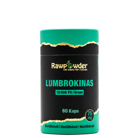 Lumbrokinase 75 mg 60 kapsler Lumbrokinase 75 mg 60 kapsler