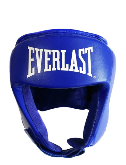 EVERLAST Amateur Comp. Headgear - Blue - XL