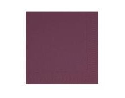 Serviet Duni 24X24 Cm 3-Lag Plum,8 Pk X 250 Stk