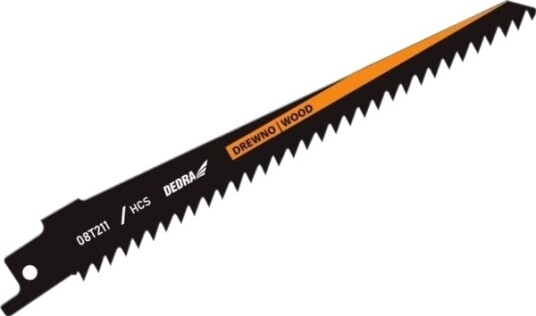 Dedra Stikksagblader Til Sabelsag 150/125 Mm Tre Hcs 3 Stk Dedra Stikksagblader Til Sabelsag 150/125 Mm Tre Hcs 3 Stk