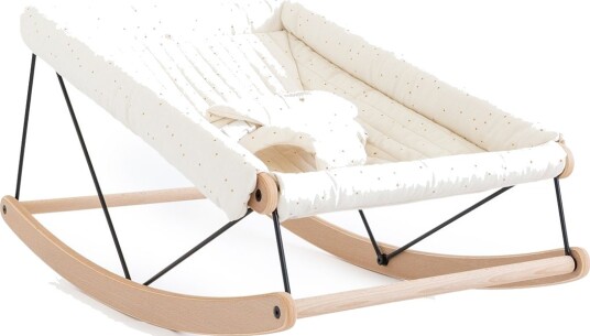 NOBODINOZ Kit Growing Green Bouncer - Cream - 82X44X39CM