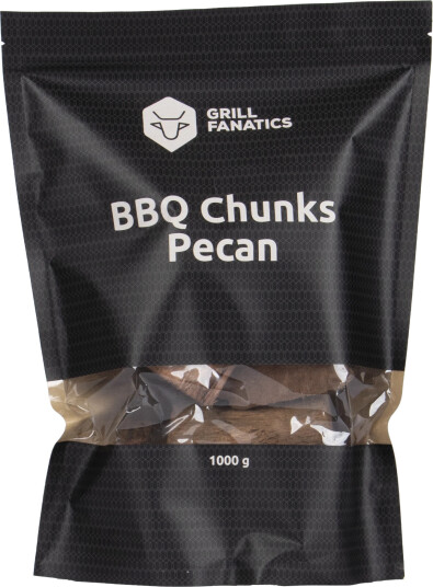 BBQ Pecan Chunks 1kg Trebiter av pecantre