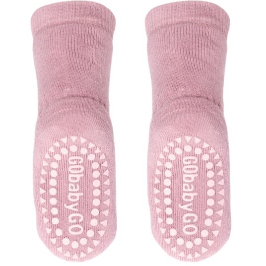 GObabyGO Sokker Dusty Rose 3-4 år
