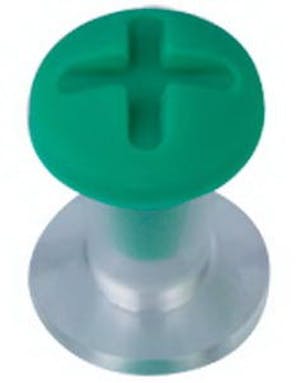 Bolt Grønn Piercing Plugg 10 mm