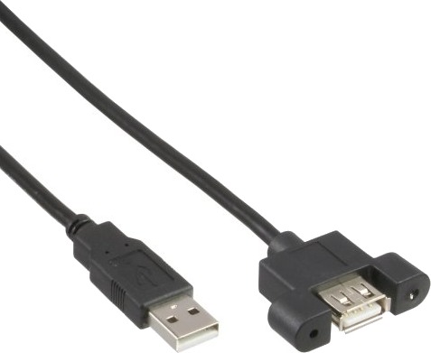 Inline B 33440E 0,6 M Usb A Usb A Usb 2.0 Svart