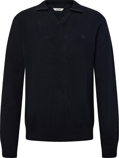 Gabba Gablamix Coro Jhon Ls Knit   BLUE BLACK   XXL