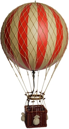 Authentic Models Luftballong Royal Aero LED Lys Rød Authentic Models Luftballong Royal Aero LED Lys Rød