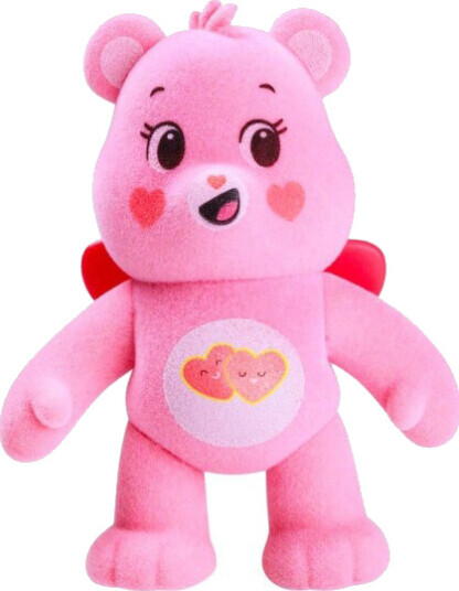Care Bears Figur – Pocket Stars 1 stk 10 cm – Furry Love A Lot Bear