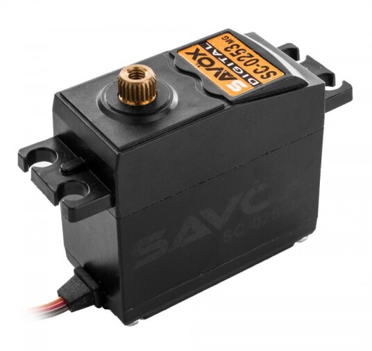 Savox SC 0253MG PLUS Servo 6Kg 0,15s Metal Gear