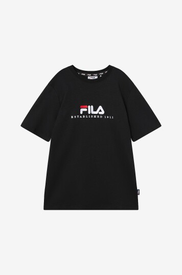 Fila T skjorte Lohberg Logo Tee Svart