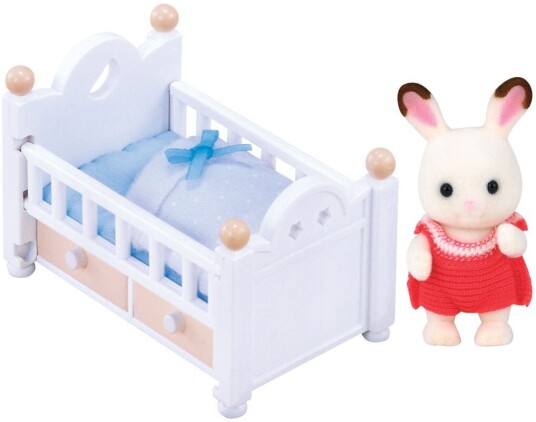 Sylvanian Families Chocolate Rabbit Baby Set Sylvanian Families Chocolate Rabbit Baby Set