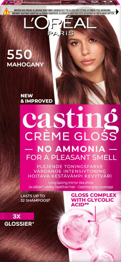L'Oréal Paris Loreal Casting Creme Gloss Ccg 550 Mahogni Acajou