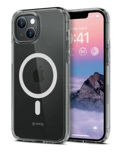 Crong Crg-Clrm-Ip1467-Trs, Etui, Apple, Iphone 14 Plus, 17 Cm (6.7"), Gjennomsiktig
