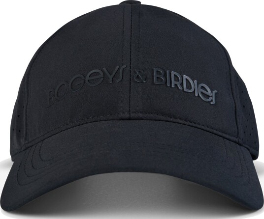 Bogeys & Birdies Tech Cap 3D Svart Capser Black Small-Medium Bogeys & Birdies Tech Cap 3D Svart Capser Black Small-Medium