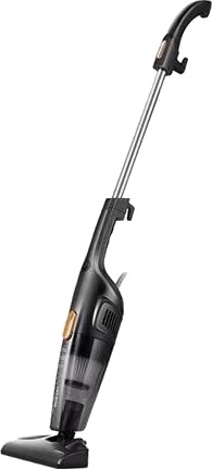Deerma DX115C Skaftstøvsuger uten pose 1,2 l med HEPA-filter i sort