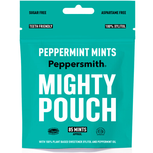 Xylitol-pastiller PEPPERSMITH Mints engelsk Peppermint 50 g