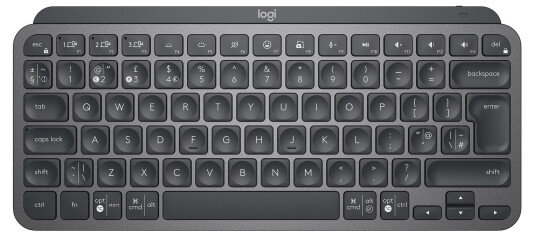 Logitech MX Keys Mini Trådløst Tastatur med Belysning - Grafitt - Nordisk Layout Logitech MX Keys Mini Trådløst Tastatur med Belysning - Grafitt - Nordisk Layout