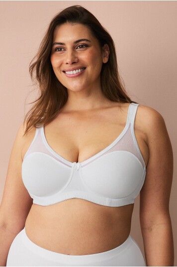 Ellos Plus Collection Spile bh Minimizer Cecilia Hvit