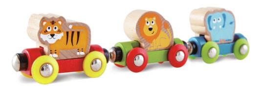 Hape | Togtilbehør Dyretoget 6 deler