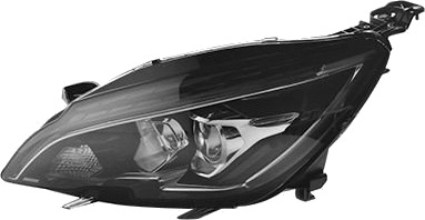VAN WEZEL 4088963 Frontlykter