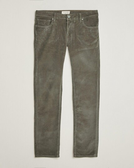 Jacob Cohën Bard 5 Pocket Medium Corduroy Trousers Taupe