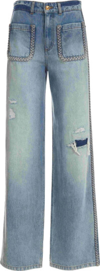 Just Cavalli Dame Jeans Blå W28,