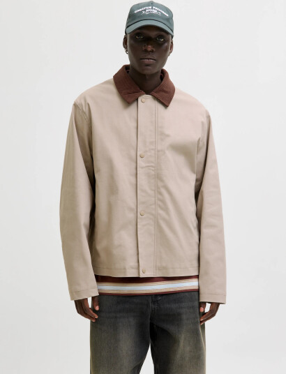 Jack & Jones Jjegraham Worker Jacket Sn Beige L Jack & Jones Jjegraham Worker Jacket Sn Beige L