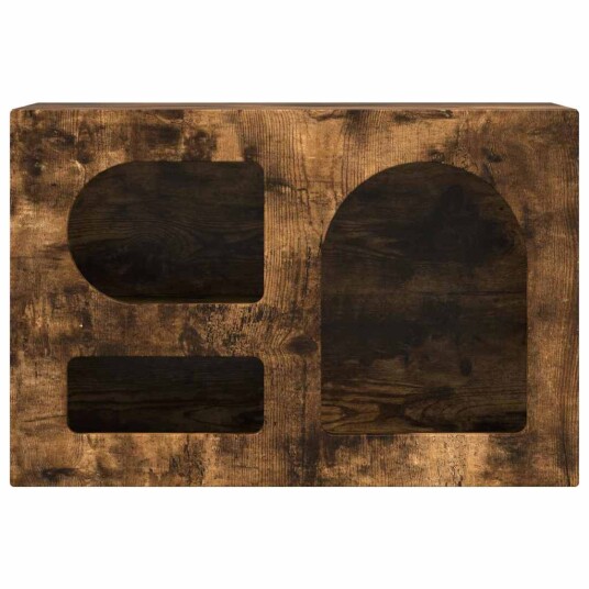 TV skap Røkt eik 60 x 35 x 40 cm Konstruert tre TV skap Røkt eik 60 x 35 x 40 cm Konstruert tre