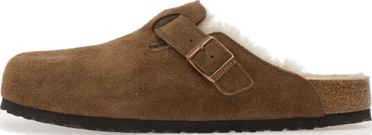 Joggesko Birkenstock Boston Shear LEVE Dark Tea EUR 42