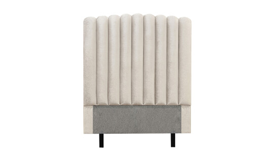 Soffadirekt PRIMO HIGH 120 Sengegavl Fløyel Beige