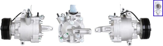 AC kompressor LUCAS ACP01125 AC kompressor LUCAS ACP01125