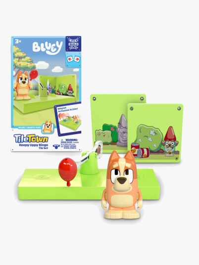 Tile Town Bluey Magnetisk Byggesett Booster Pack Tile Town Bluey Magnetisk Byggesett Booster Pack
