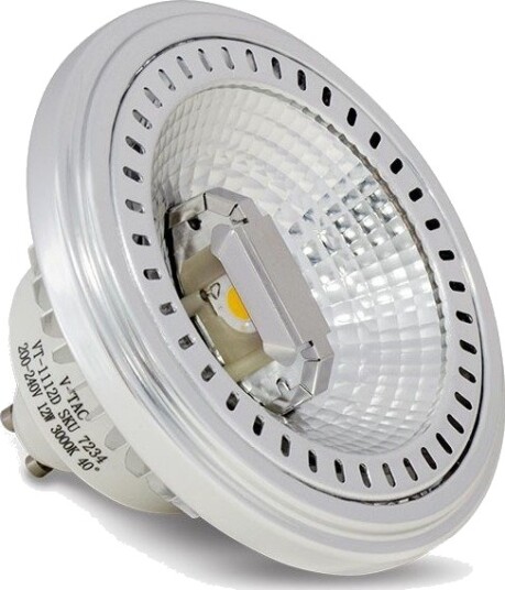 V Tac GU10 12W LED spot   AR111   Dimbar : Dimbar Kulør : Nøytral