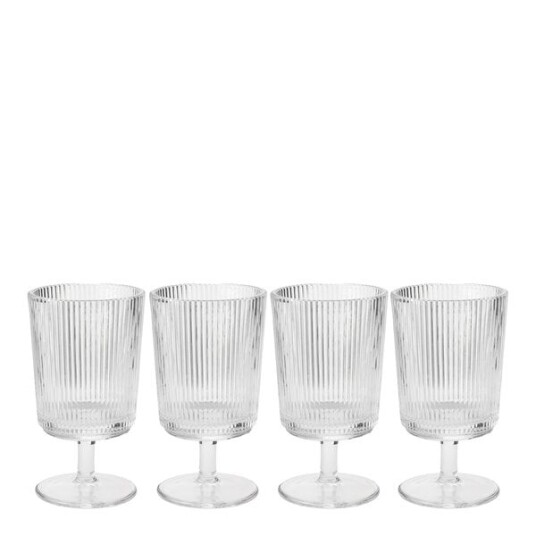 Stelton Pilastro Vinglass 18 cl 4 pk Klar