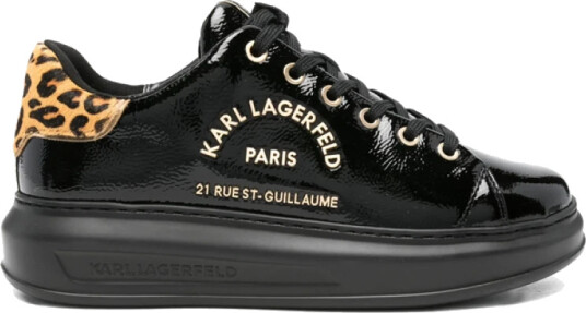 Karl Lagerfeld Herre Sko Svart 41 EU,