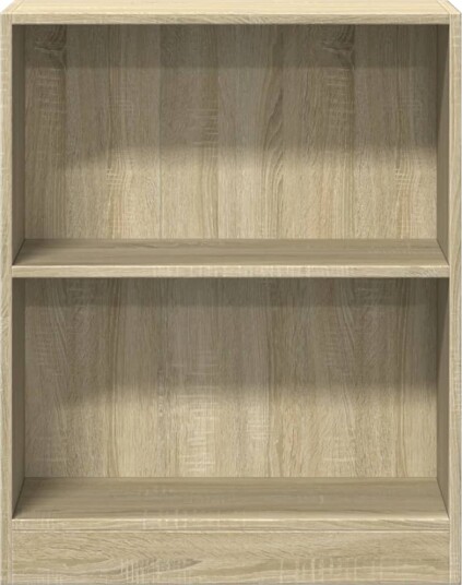 vidaXL Bokhylle sonoma eik 60x24x74,5 cm konstruert tre vidaXL Bokhylle sonoma eik 60x24x74,5 cm konstruert tre