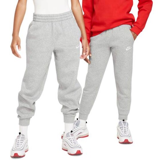 Nike Sportswear Club Fleece joggebukse junior Grå M