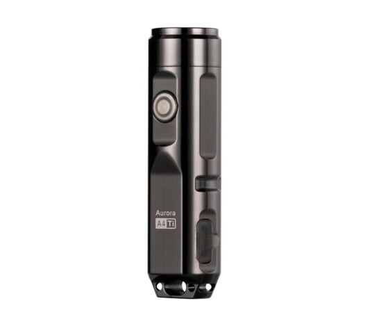RovyVon Aurora A4x Titan   Lommelykt PVD Black (A4x)