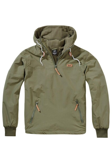 Brandit Luke Windbreaker Anorakk Grønn Oliven
