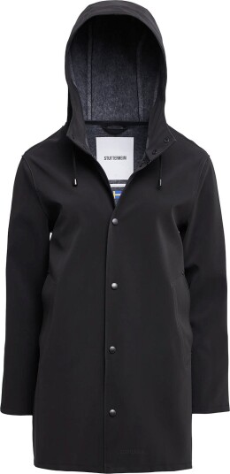 Stutterheim Stockholm Suede Black Black M Stutterheim Stockholm Suede Black Black M