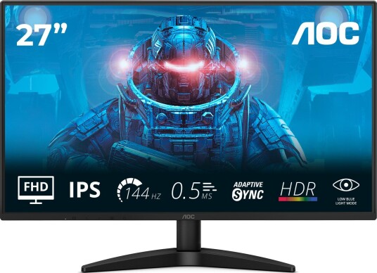 AOC 27B36X 27" Full HD Gaming Skjerm 1920x1080 144Hz AOC 27B36X 27" Full HD Gaming Skjerm 1920x1080 144Hz