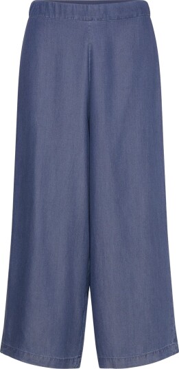 ONLY Onlcharis Life Long Culotte Pant Cc Wvn   Blue   XL