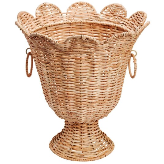 Pick A Poppy Scallop Vase Rotting Naturlig Pick A Poppy Scallop Vase Rotting Naturlig