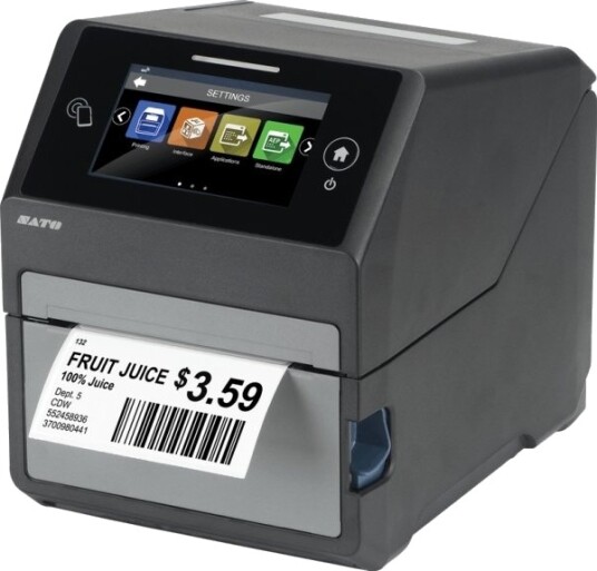 Sato Ct4-Lx, Direkte Termisk & Termisk Overføring, Pos-Skriver, 305 X 305 Dpi, 6 Ips, 0.08 - 0.19 Μm, 12,8 Cm