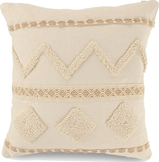 Tc Home Putetrekk   Miquelon hvit Størrelse: 45 x 45 cm