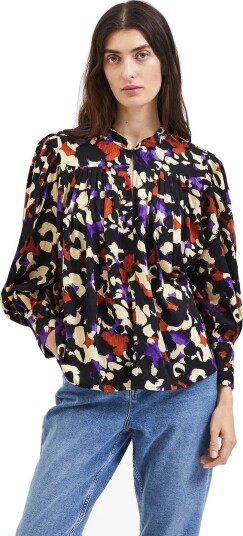 Selected Slfholda Ls Top B Multi/patterned 34