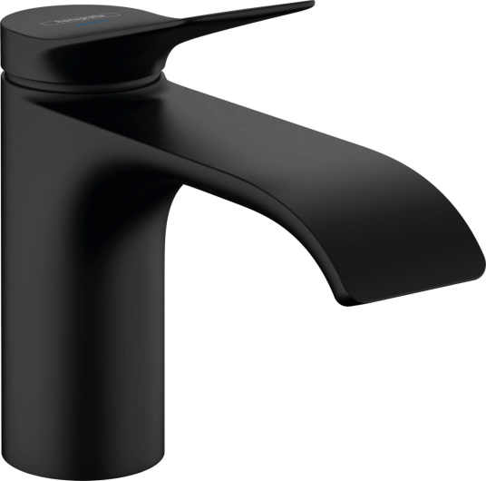 Hansgrohe Vivenis Kran 80 Uten Bunnventil, Sort Matt