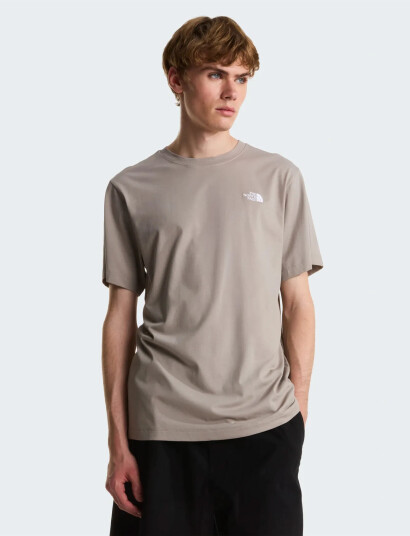 The North Face M Evolution Simple Dome Regular Short Sl Grey M
