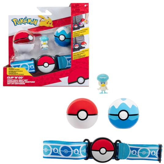Pokémon Clip N Go Beltesett med Poké Balls - Assortert Pokémon Clip N Go Beltesett med Poké Balls - Assortert
