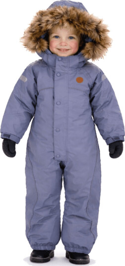 Bruse vinterdress Nysnø Folkstone Gray (110/5år)